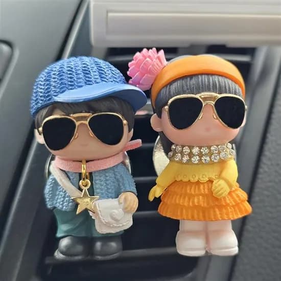 로즈하오 차량용 방향제 블링블링초커, 블랙체리, 1개