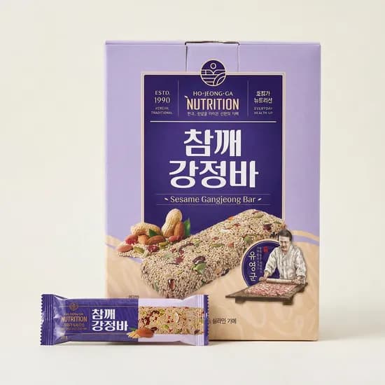 호정가 뉴트리션 참깨강정바 20g 20개입 1박스