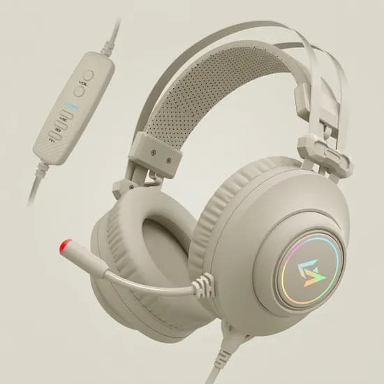 긱스타 ENC 가상 7.1 RGB 게이밍 헤드셋 GH01BE 그레이 22,900원