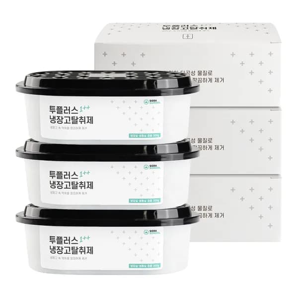 투플러스 냉장고탈취제 제올라이트 300g 3개