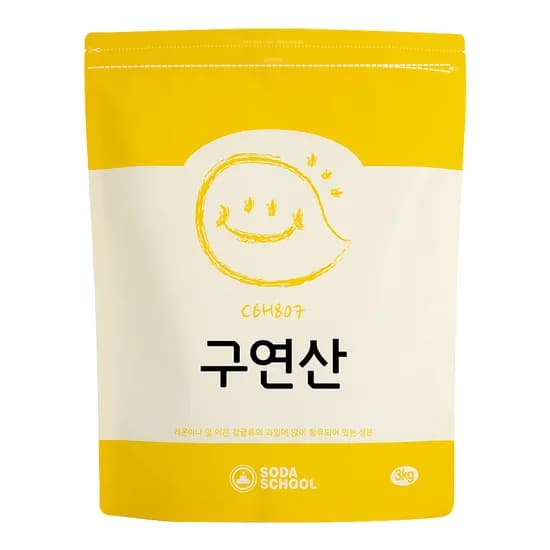 소다스쿨 구연산 3kg 1개