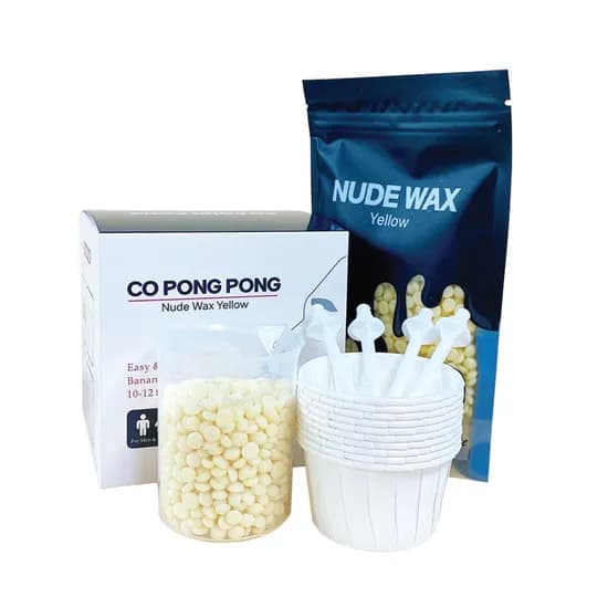 코팡팡 Nude Wax Yellow 코털왁싱키트 10회분 100g 1개