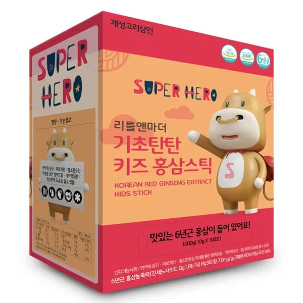 리틀앤마더 기초탄탄 키즈 홍삼스틱 10g 100개 39,501원