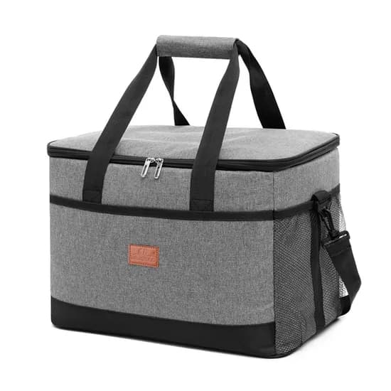 TAD 보냉가방 쿨러백, 그레이, 33L, 42cm x 28cm x 31cm, 1개