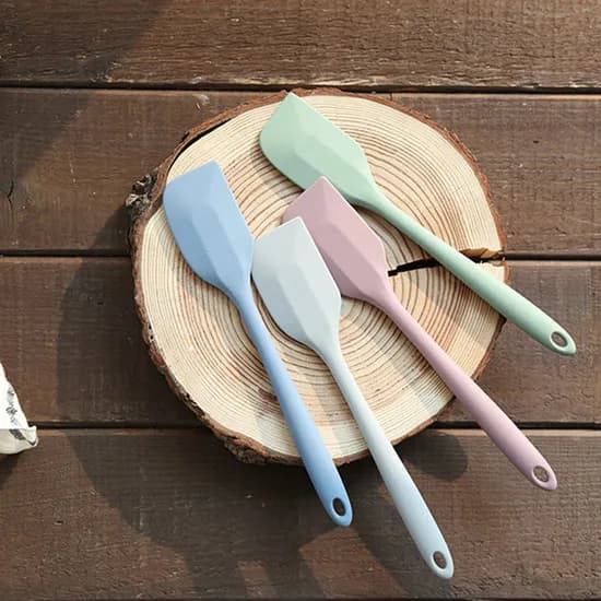 실리콘 미니 스패츌러 알뜰주걱, 레드, 20cm, 1개