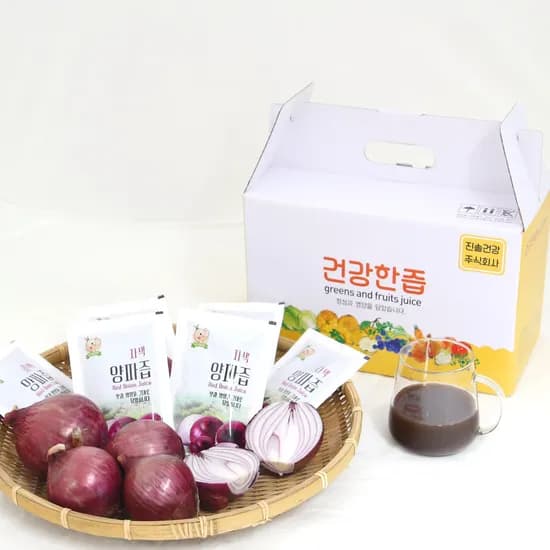 진솔건강 무안 자색양파즙 100ml 100포