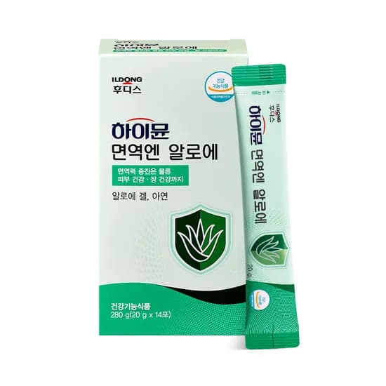 일동후디스 하이뮨 면역엔 알로에 20g 14포 1박스