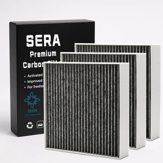 세라필터 자동차 에어컨 필터, SE-15, 활성탄, 향균, 초미세먼지, 3개