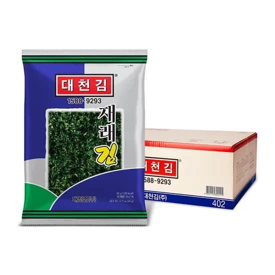 대천김 재래김 20g 20봉 25,500원