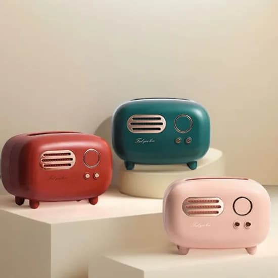 뉴트로 휴지케이스 레드 1개