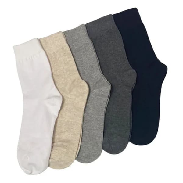 삭스박스 남성 무지 중목양말 블랙 8켤레 9,900원