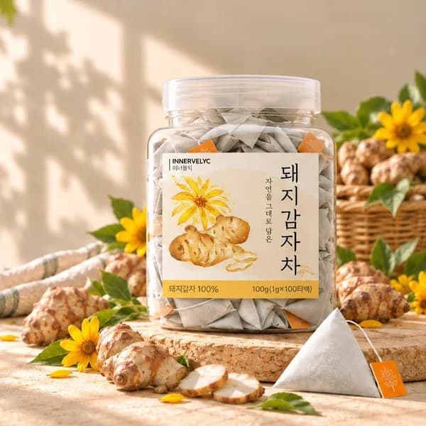 INNER-TEA 돼지감자차 100개입 1통 16,900원