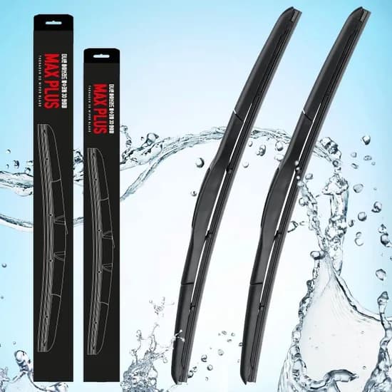 더나은 하이브리드 실리콘 발수 와이퍼, 450mm(18)+650mm(26), 1세트