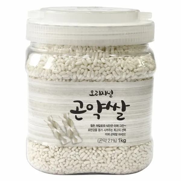 토종마을 오리지널 곤약쌀 1kg 1개 19,631원