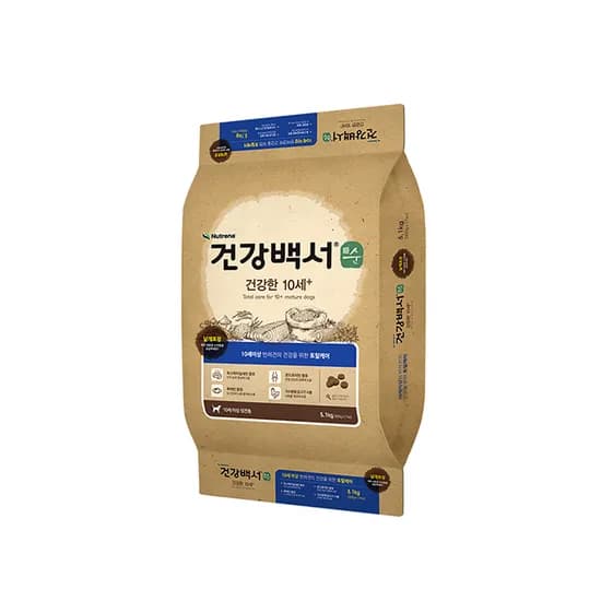 건강백서 순 건강한 10세이상, 닭, 5.1kg, 1개