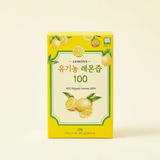 올바른 유기농 레몬즙 100 20g 14포 3박스 9,000원