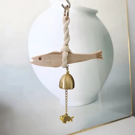 룰루홈 액막이 명태 도어벨, 13.5cm