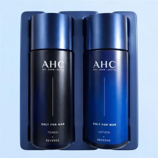 AHC 온리포맨 2종세트, 블루, 토너 150ml + 로션 150ml