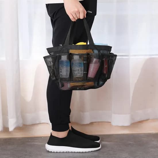 생활픽 방수 메쉬 샤워 물놀이 수영장 목욕가방 1+1