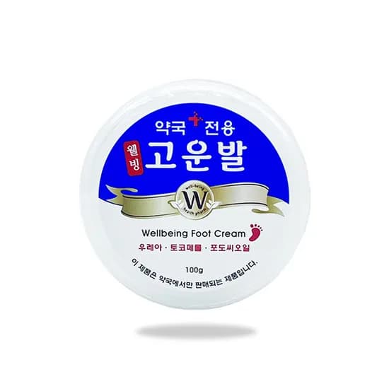 웰빙헬스팜 고운발 우레아 풋크림 100g 1개
