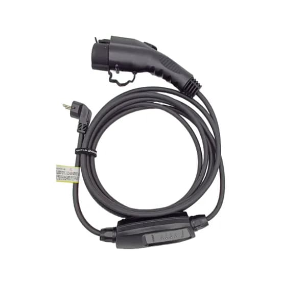 듀오시다 전기차 완속 충전케이블 13A 220V 5m 블랙 1개