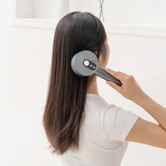 오엘라 바디케어 SM02 EMS 두피 마사지기, 그레이