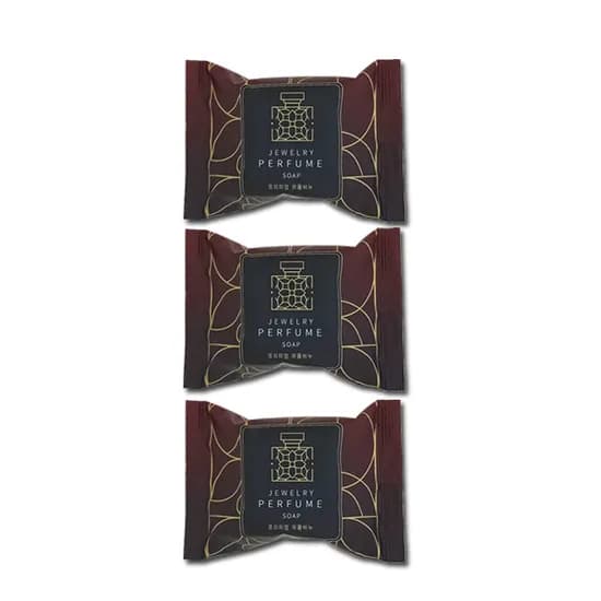 태광 주얼리 퍼퓸 비누, 80g, 3개