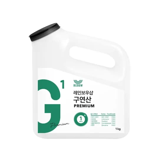 레인보우샵 구연산 프리미엄 왕톡톡이 1kg 1개