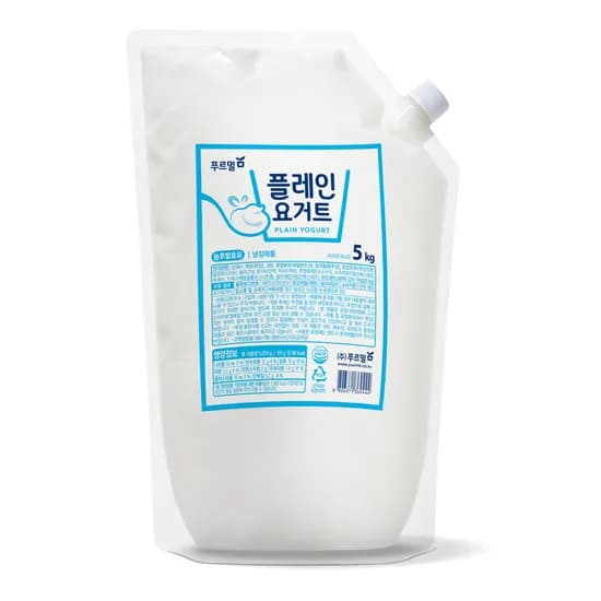 푸르밀 대용량 플레인 요거트 5kg 19,400원