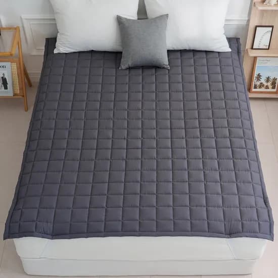 숙면에 눕다 알러지케어 침대패드, (B급 오염) 챠콜, SS 110x200cm, 1개
