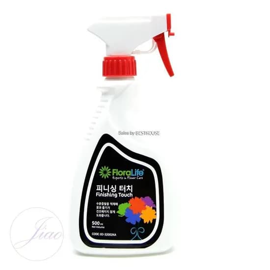 문덕 꽃 식물 수분 증발 방지제 절화 보존제 피니싱 터치, 기본, 500ml, 1개