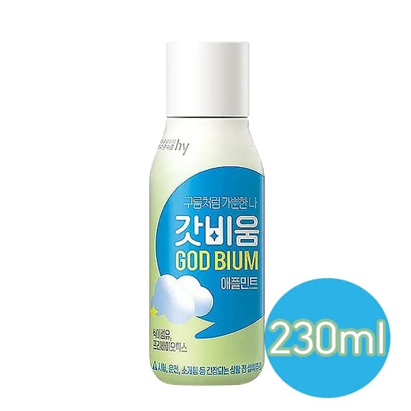 한국야구르트 갓비움 애플민트 230ml 5개
