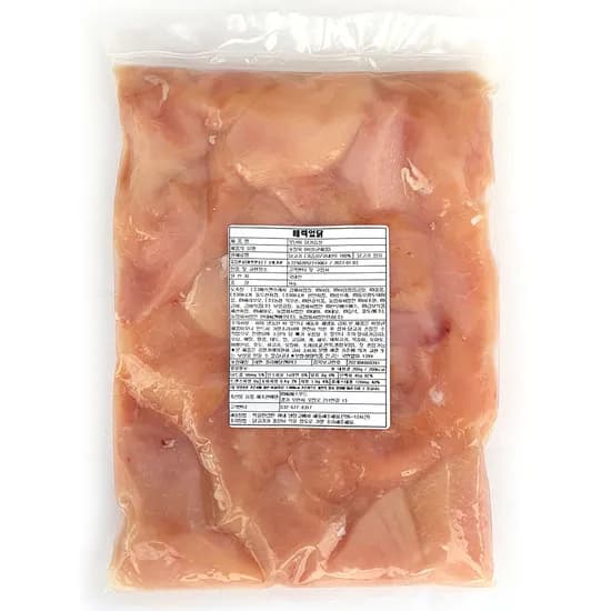 새마원 국내산 냉동 못난이 생 닭가슴살 1kg 1개