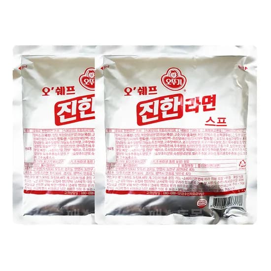 오뚜기 오쉐프 진한 라면 스프 285g 2개