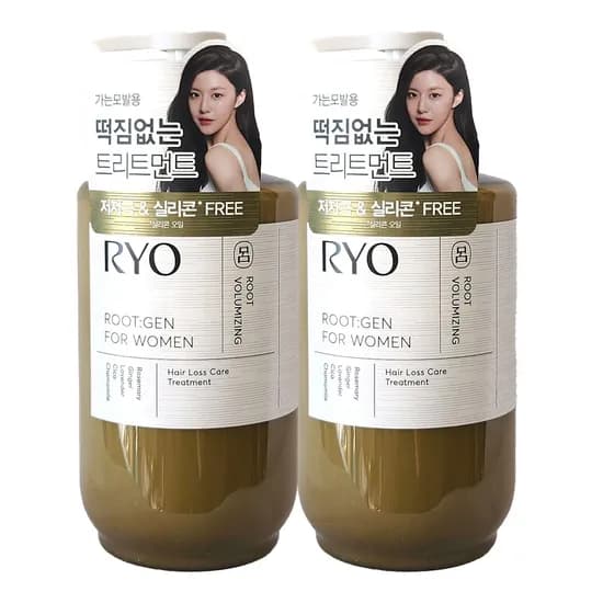 루트젠 여성 맞춤 탈모증상전문케어 트리트먼트 515ml 2개