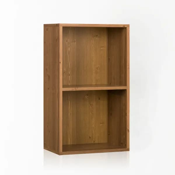 칸높은 2단 공간박스 책장 엔틱옹이 400x686x240mm 2단 1개 19,900원
