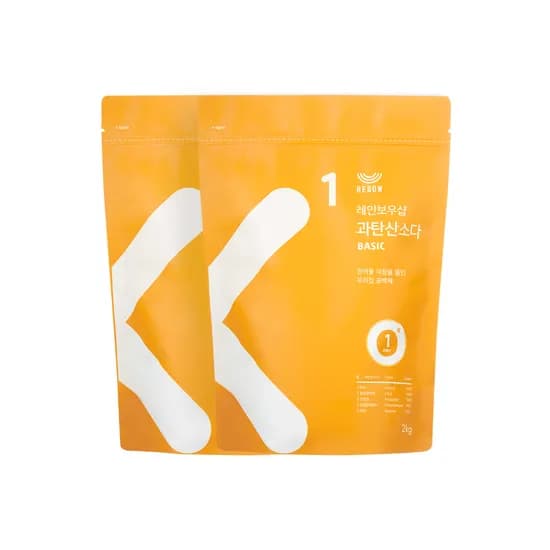 레인보우샵 과탄산소다 베이직, 2kg, 2개