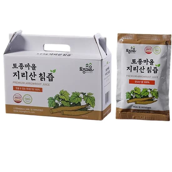 토종마을 지리산 야생 칡즙 국내산 90ml 30팩 2박스