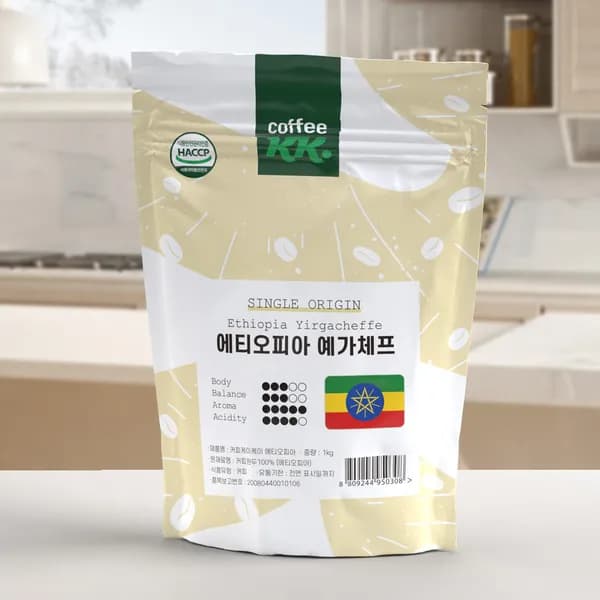 에티오피아 예가체프 당일 로스팅 홀빈 1kg