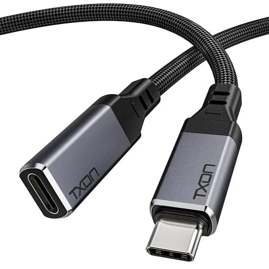 티엑스온 USB C타입 연장케이블, 240W, 4K60Hz, 0.6m, 1개