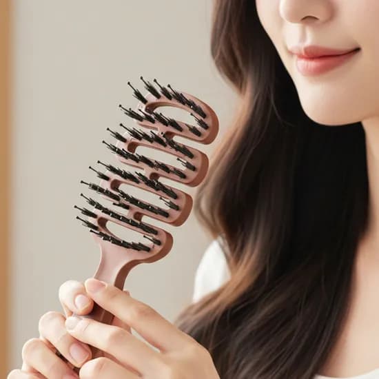 비단결 볼륨케어 헤어브러쉬 빗, 1개