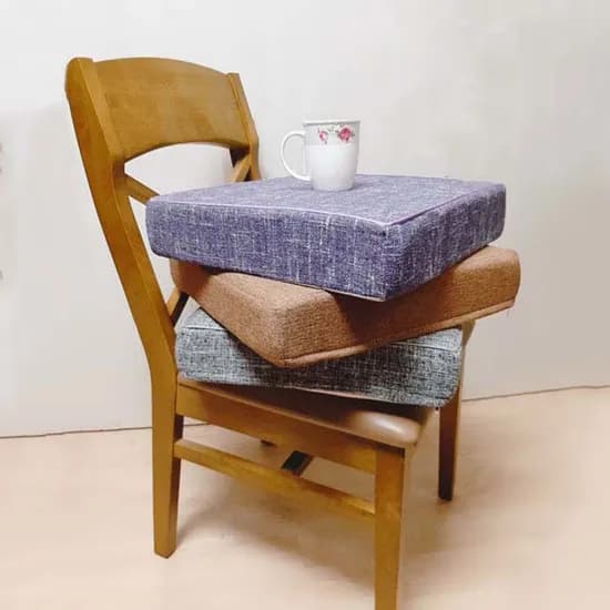 높은방석 키높이방석 두꺼운방석 DD002, 8cm, 블랙, 1개