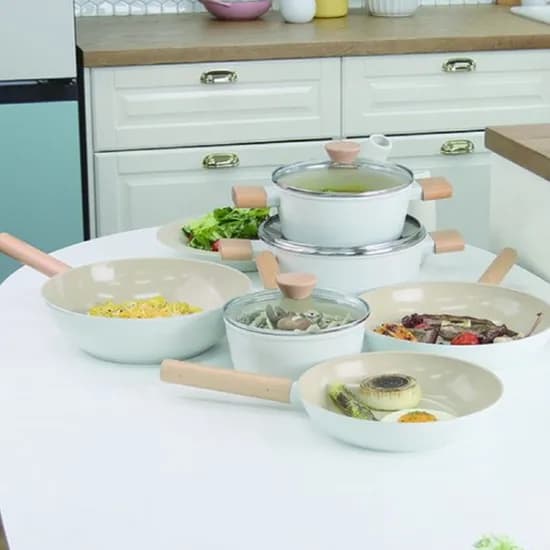 아이젠베르그 쿠헨바움 IH 세라믹 6종세트 화이트 1개