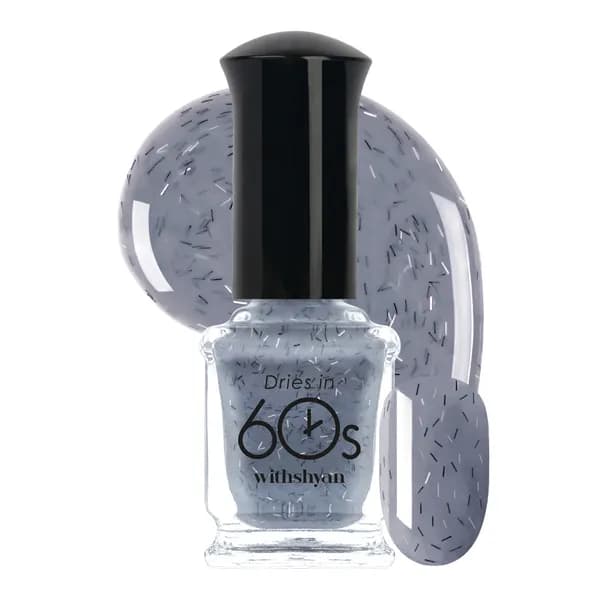 위드샨 60s 셀프네일 매니큐어 M180 쿠키크림칩 9ml 1개