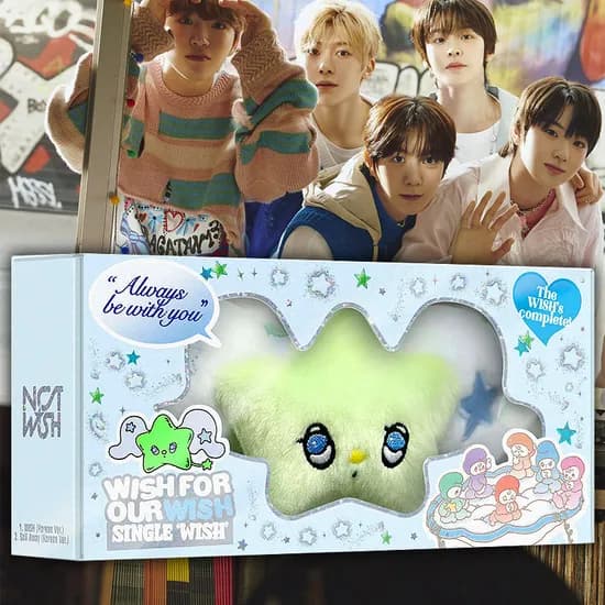 엔시티 위시 싱글1집 위츄 디스크 1개 엔시티 위시 싱글1집 위츄 키링 한정반