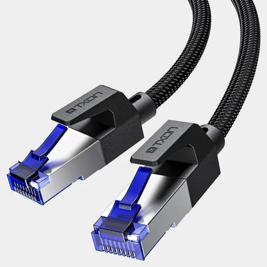 티엑스온 SFTP CAT.7 10Gbps 랜 케이블, 블루블랙, 15m, 1개
