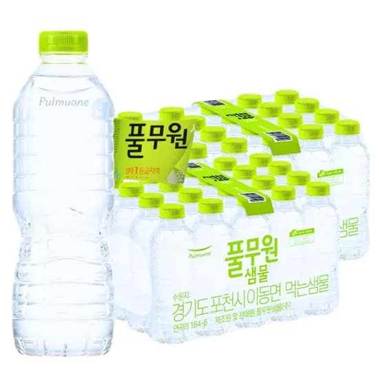 풀무원샘물 라벨 랜덤 330ml 40개 6,530원