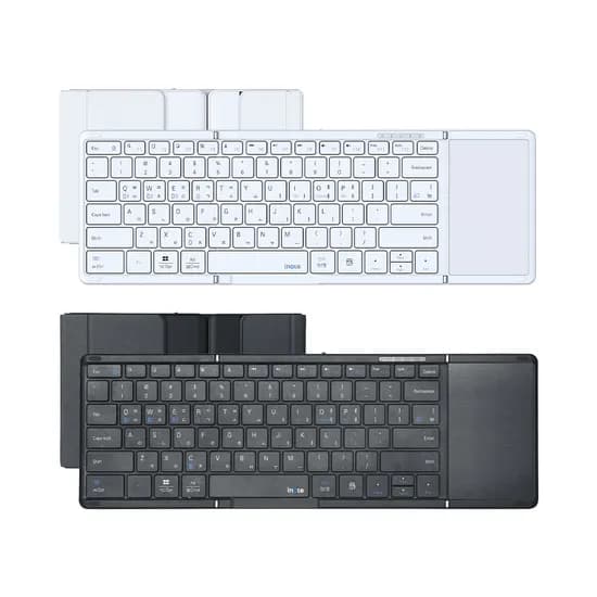 아이노트 멀티 페어링 접이식 블루투스 키보드, 단일상품, X-Folding XK905B
