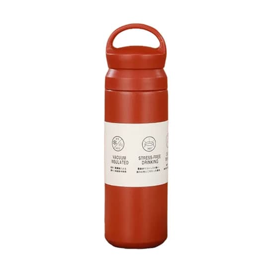 KKAEBIDA 보온 보냉 스텐 트래블 텀블러 고리형 레드 500ml 1개