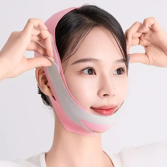 얼굴 리프팅 밴드, 핑크, 1개